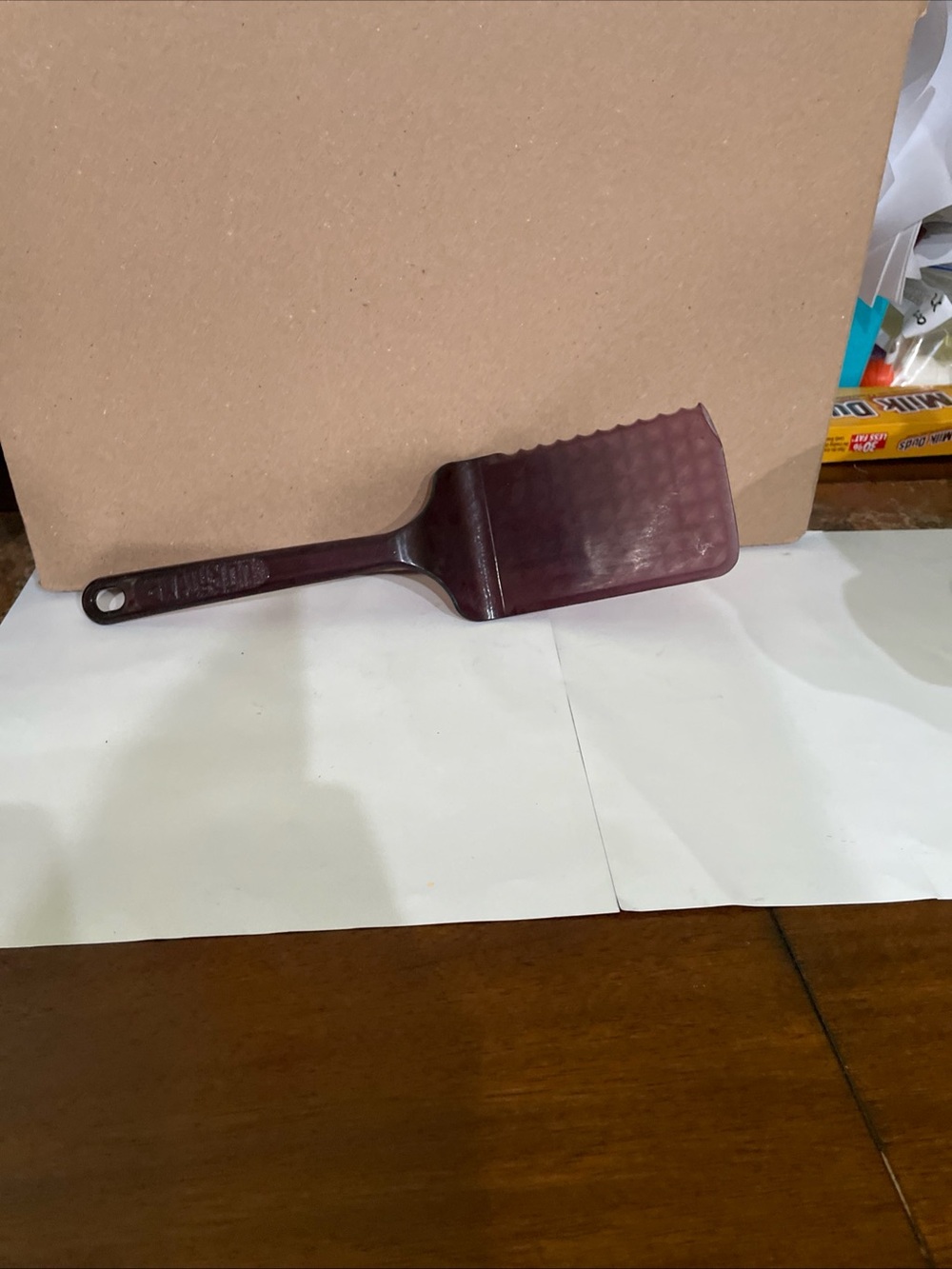 Ultratemp Purple Serrated Edge Cookie Spatula Robinson Knife Co USA Made